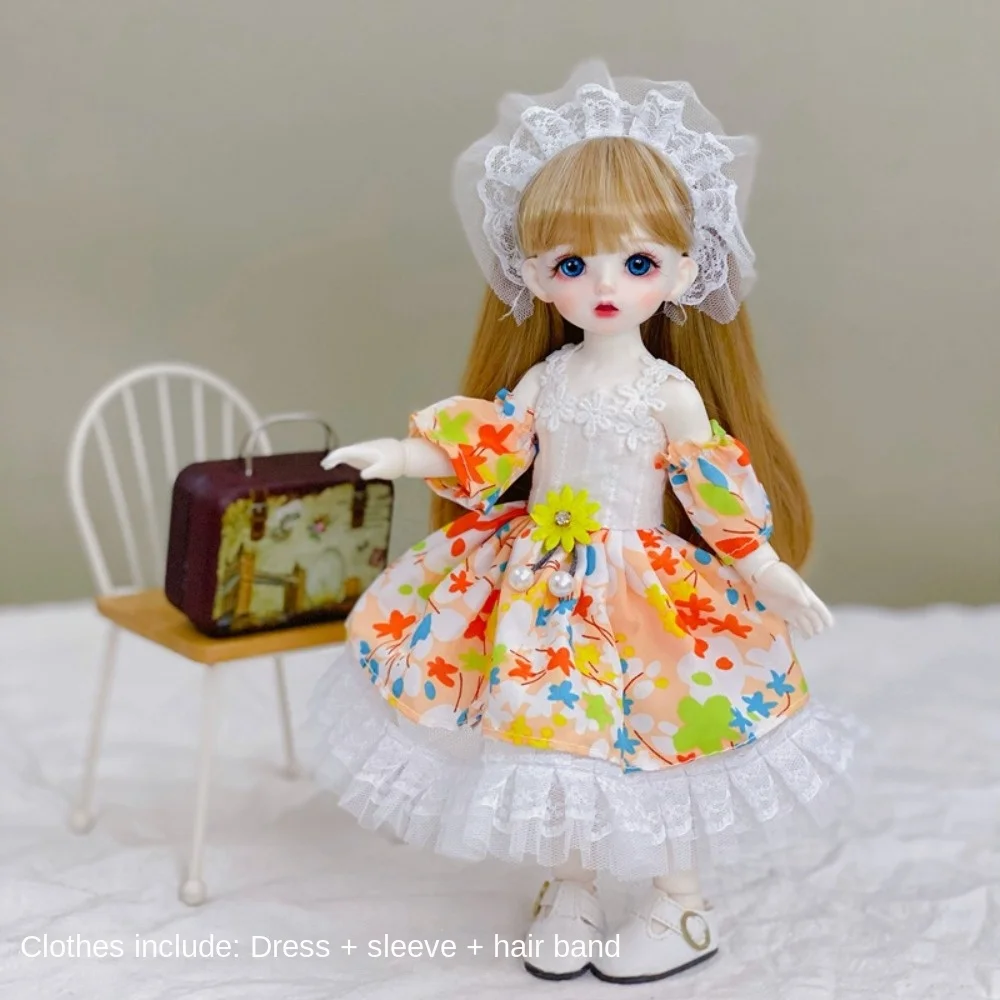 Nieuwe elegante 30 cm poppenkleertjes mooie schattige 1/6 BJD pop outfit set casual meisje speelgoed cadeau DIY