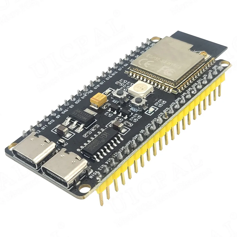 ESP32-S3-DevKitC-1 Development Board BT 2.4G Wifi Module for Arduino 16MB FLASH N16R8 42Pin CH340C Type-C ESP32 S3 8MB PSRAM