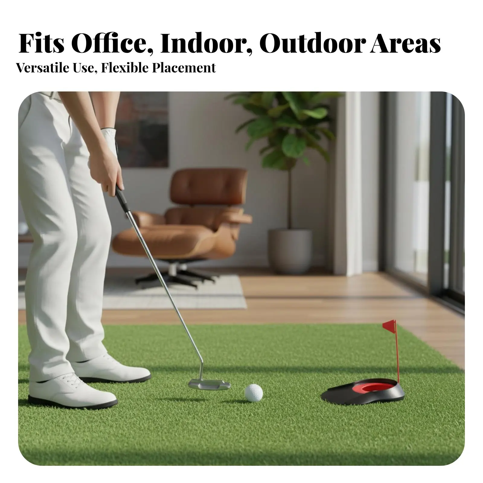 Putting Putting Target Lightweight Portable Putting Hole Adjustable Practice Putting Stick Target Long-Lasting Plastic Sports