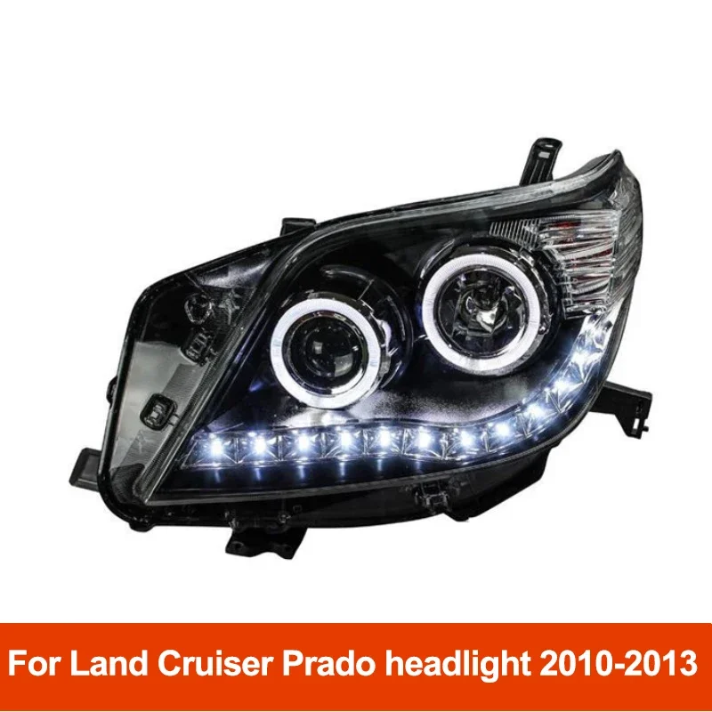 Car Styling for Toyota Prado Headlight 2004-2009 2010-2021 LED Headlight DRL Hid Head Lamp Angel Eye Bi Xenon Beam Accessories