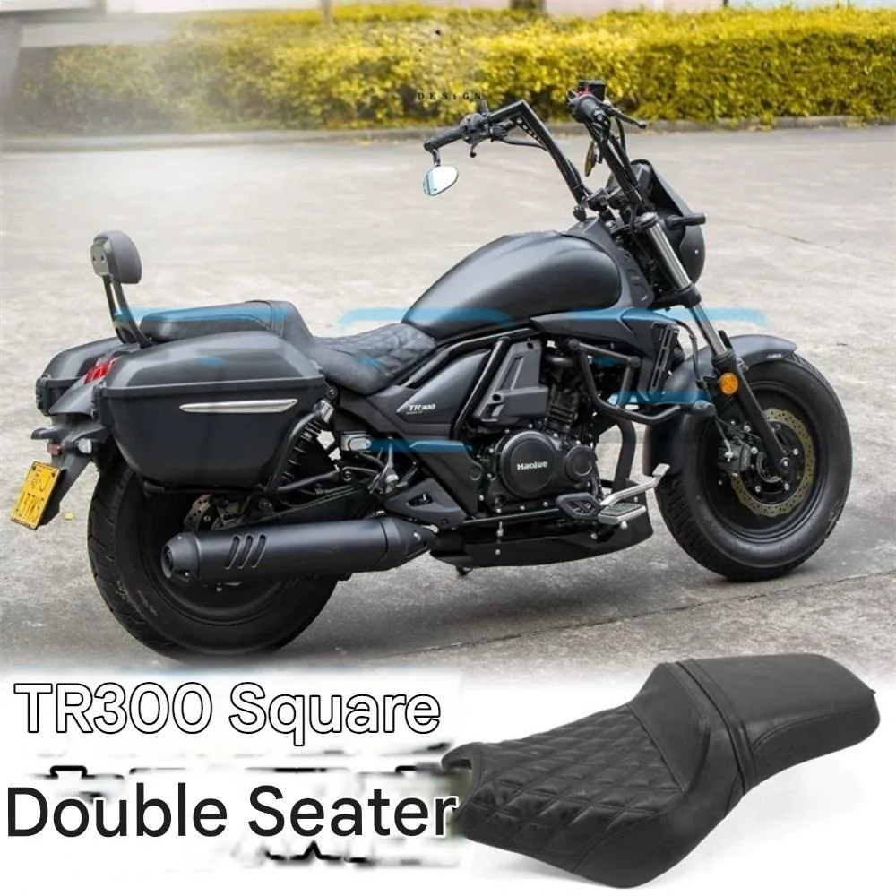 Seat cushion HAOJUE TR300 integrated double seat with low square cushion 300TR tr300 300tr