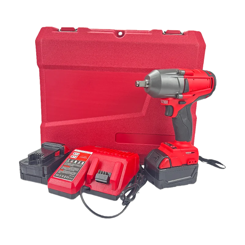 18V Industrial Li-Ion Battery 700NM Torque Brushless Impact Wrench 1 Piece Drive Electric Cordless Wrench