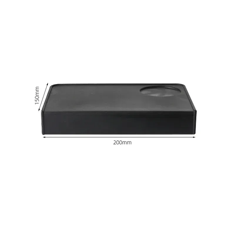 Anti Skid Coffee Tamper Mat Pad Barista Espresso Tamping Tools Holder Corner Cushion Barista Coffeeware