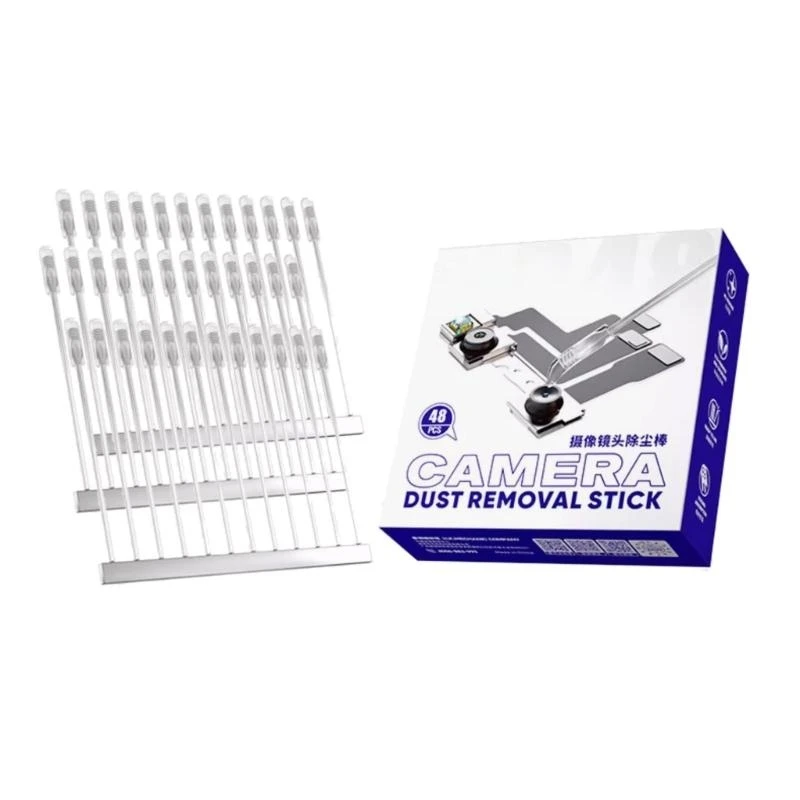 48Pcs Tragbare Kamera Objektiv Reiniger Fingerabdruck Entfernung Harz Synthetische Y4QF – Detail 1