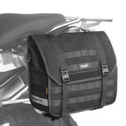 Rhinowalk Motorcycle Saddle Bag Quick Release Luggage Bag Large Capacity Side Storage Organizer 13L with Support Panel