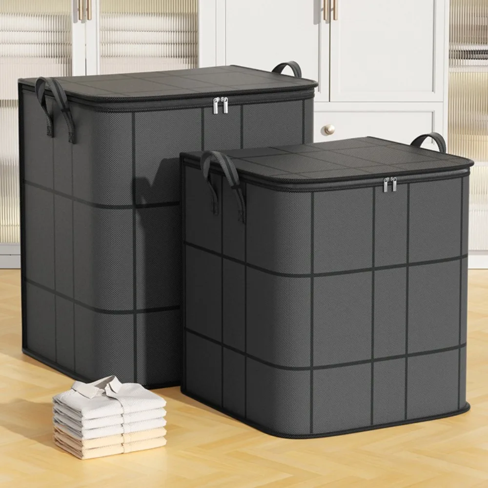 Foldable Clothes Storage Bins with Durable Handle Clothes Organizer Wardrobe Sorting Storage Bucket Waterproof Large Capacity
