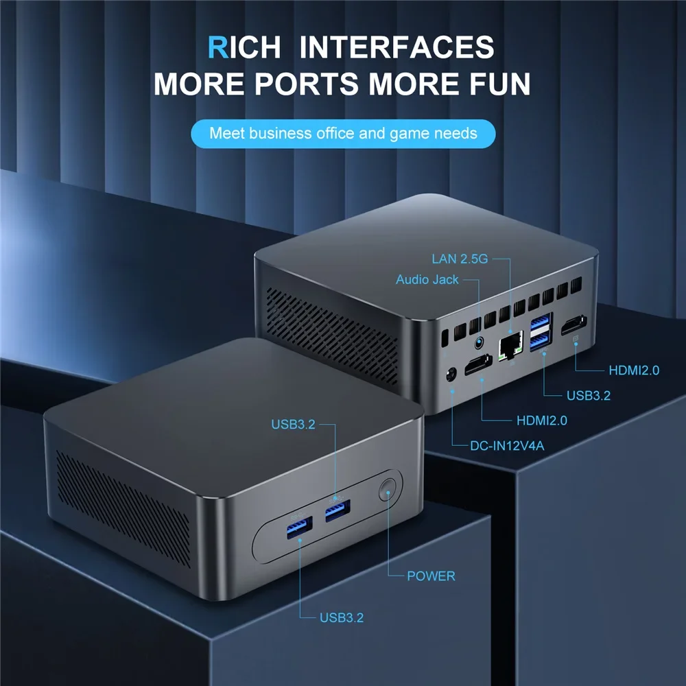 SZBOXN95 كمبيوتر صغير محمول مضيف صغير win11 مكتب ho me GK4Pro #3