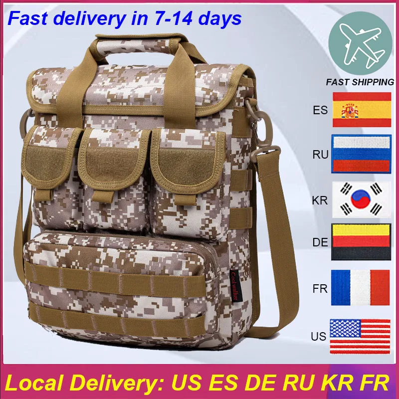 Military Camping Backpack Tactical Knapsack Hiking Camping Tactical Molle Climbing Rucksack Hiking Outdoor Reflective Shoulde