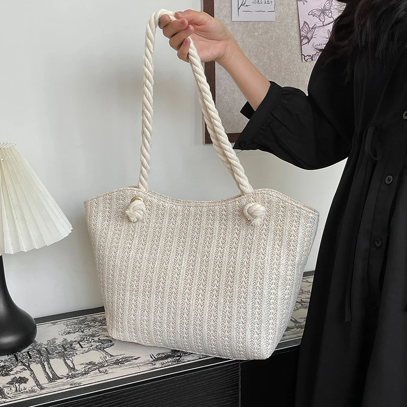 Custom Handbag For Going To Work, Summer Novelty, Fashionable Simple Shoulder Bag, Large Capacity Handbag