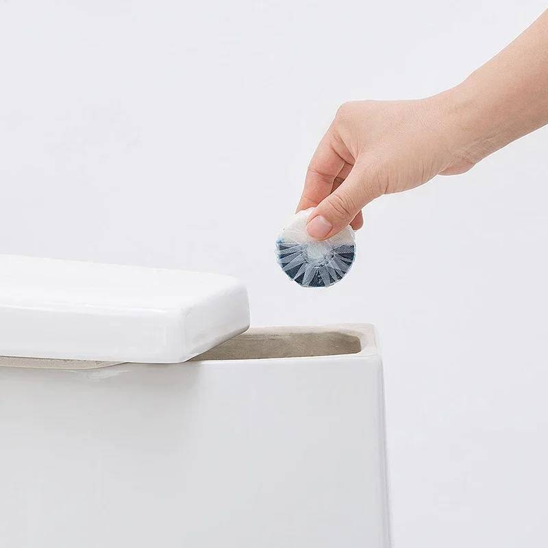 Xiaomi clean-n-fresh bloque de inodoro de limpieza desodorizante de doble efecto, película soluble en agua independiente, embalaje aniónico activo