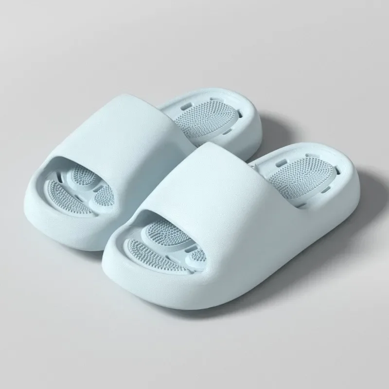 Pantuflas de baño para mujer, sandalias de ducha de secado rápido para hombre, chanclas transpirables para parejas, sandalias de playa de verano, sandalias de natación