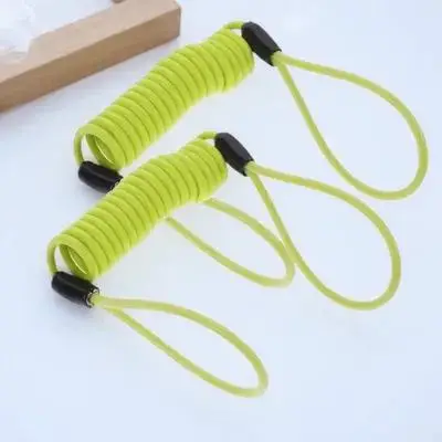 

2Pcs Disc Brake Lock Cable Spring Steel Wire Long Motorcycle Bike Security Lock Heavy Duty Theft Prevention Bike Accessories