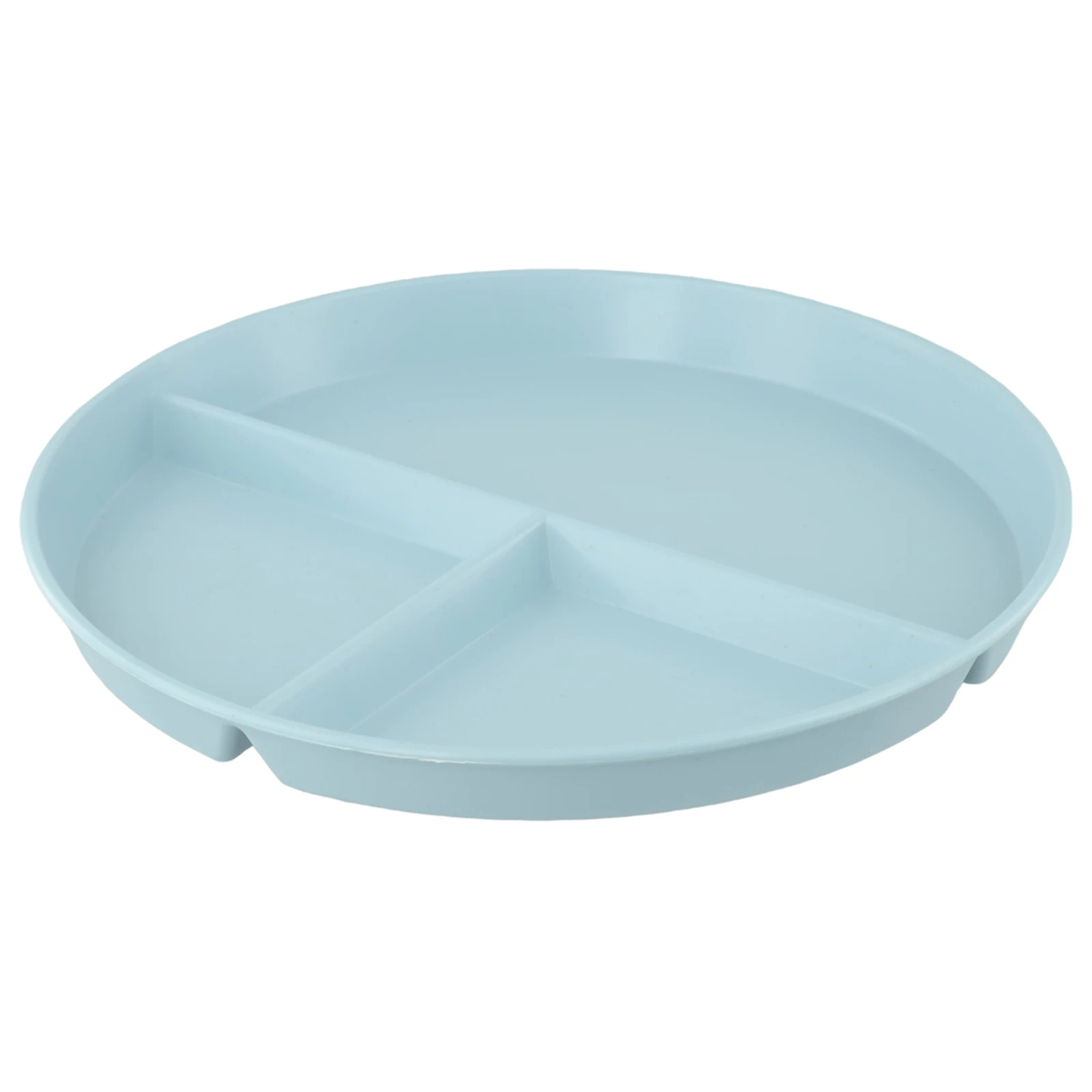Food Tray Dinner Deep Green Easy To Clean Green Deep Blue Diameter Cm Orange Pink Reusable White ABS Balanced Diet Blue