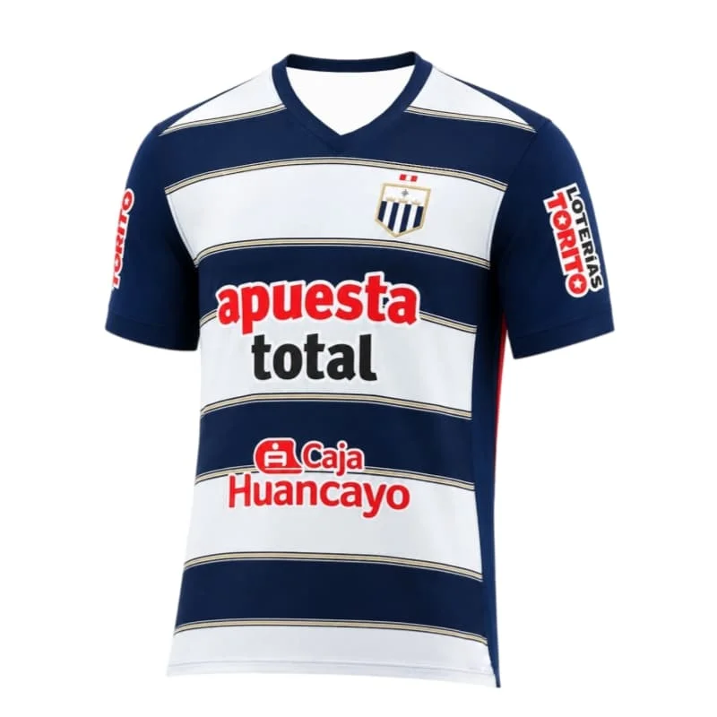 2026 Alianza Lima Heim- & Auswärtstrikots (Saison 26) – Stylisches, schnelltrocknendes Sport-/Freizeit-Kurzarm-T-Shirt für Herren – Passende Familien-Kombinationen – Detail 7