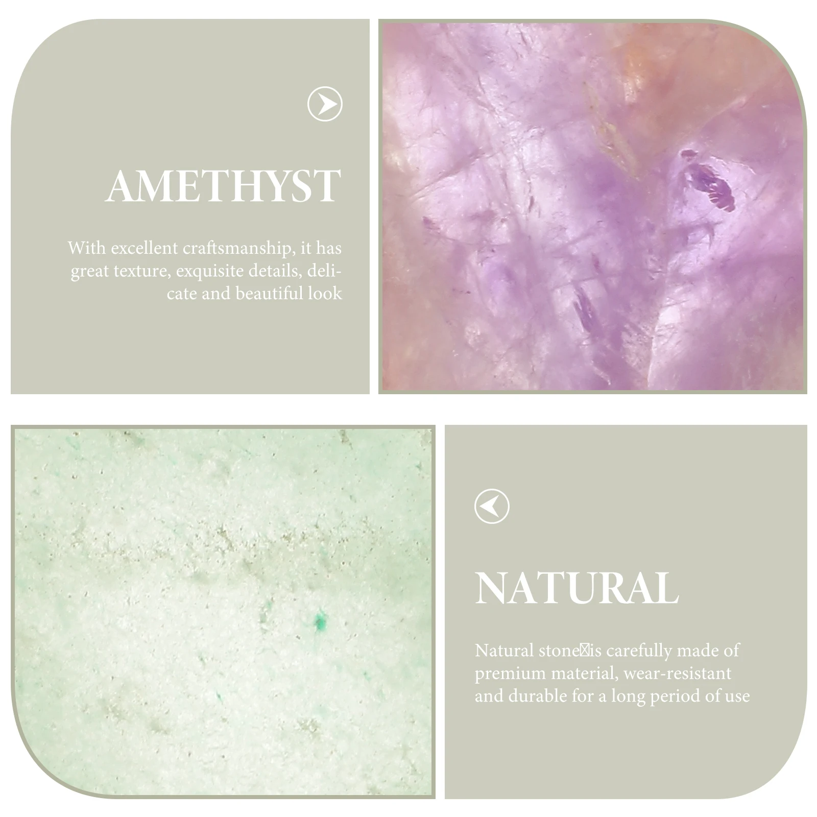 

2 шт., натуральный камень для большого пальца, мини-портативные массажные камни для снятия стресса, домашний декор, камень для беспокойства, натуральные камни