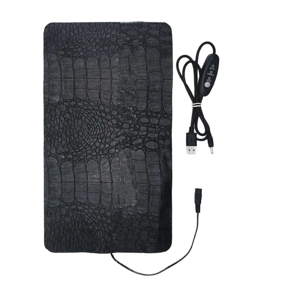 For Breeding Box Reptile Heating Pad Adjustable Temperature Pad Indoor Reptile Care 22x15.5cm USB Reptile Heating Pad