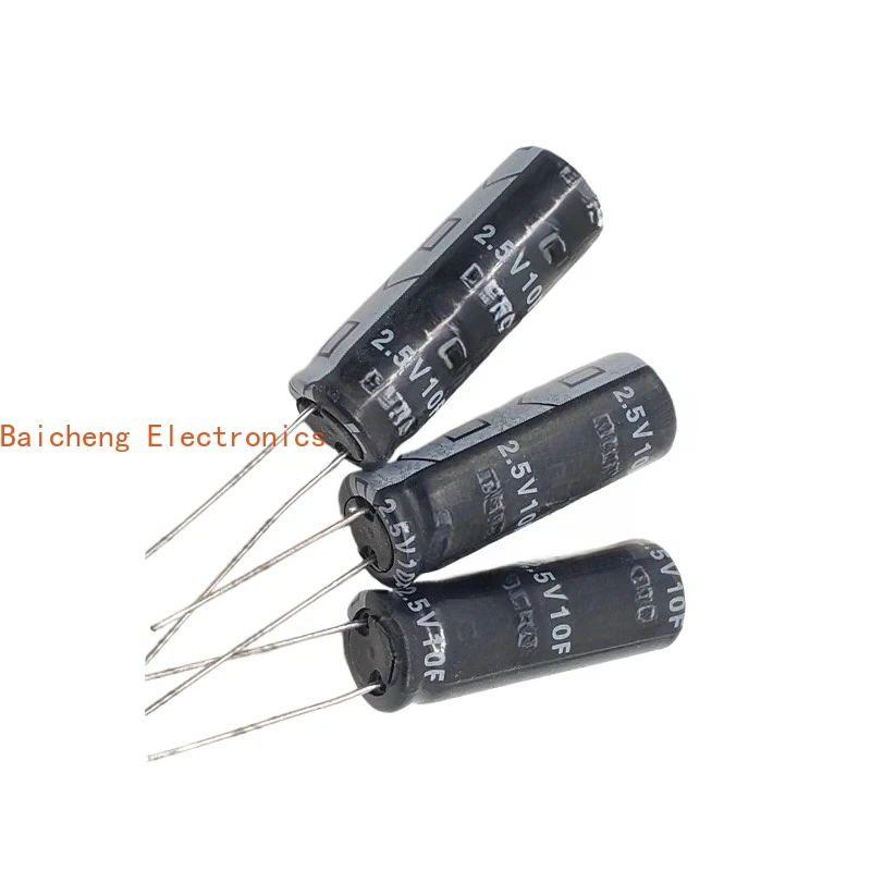 10PCS  Farad Capacitor IC New 2.7V10F 10.0F DIY Toy Model 2.5V10F