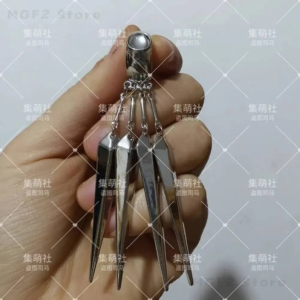 

NEW 2026 HITMAN REBORN Earrings Anime Take Photo Props Accessories Demon Spade 2026 NEW Cosplay Costume Ear Clips