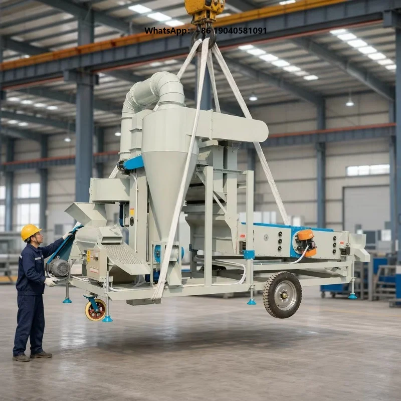 Seed Cleaning Machine for Seed Processing Plant Grain Depot Rapeseed Canola Coleseed Cosmos Chive