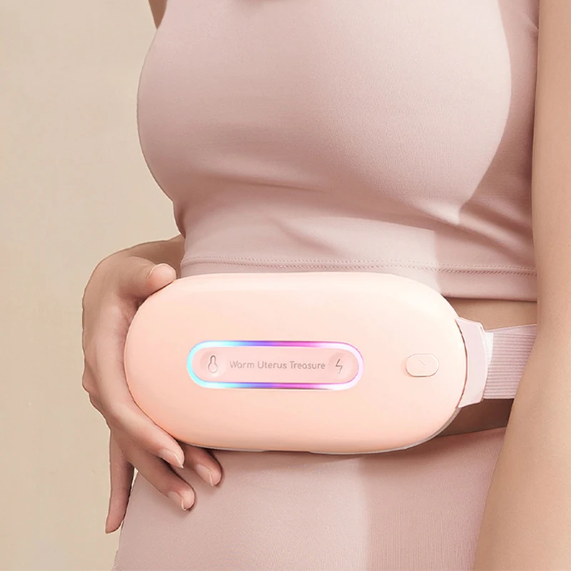 Electric Relieve Menstrual Pain Abdominal Heating Pad Massage Vibration Warm Belt Appliances To Keep The Heat Health Machine