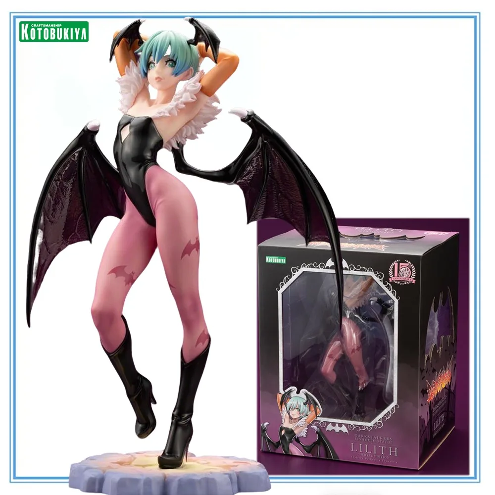 

100% Original in Stock Kotobukiya Bishoujo Statue Vampire: The Night Warriors Lilith Aensland Limited Edition Garage Kit