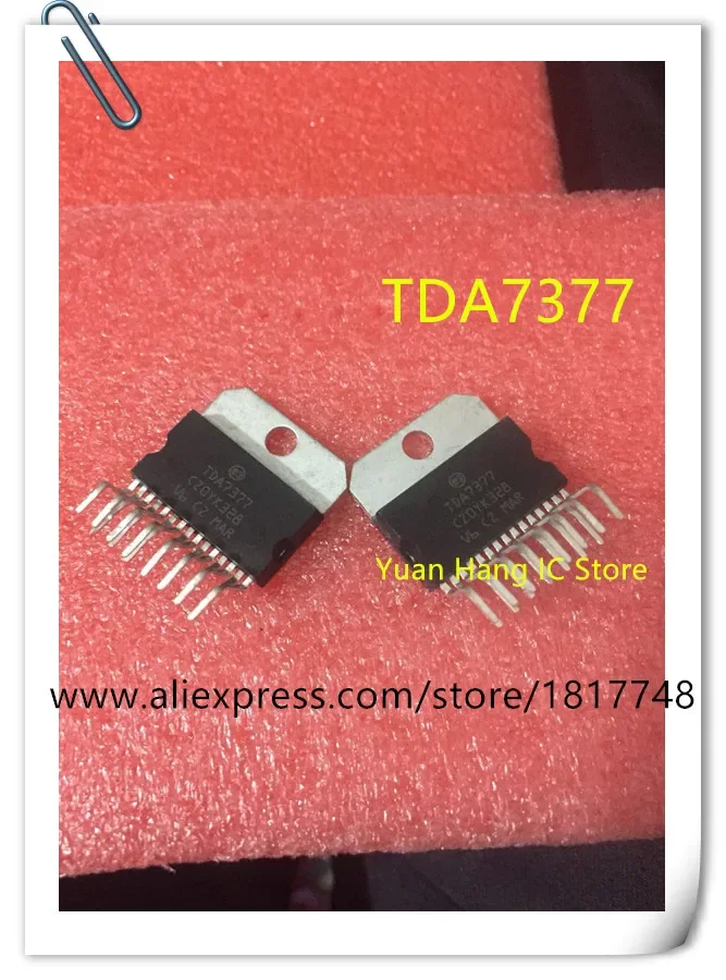 10pcs/lot TDA7377 TDA 7377 ZIP-15 CD7377CZ YD7377 ZIP15  audio amplifier core New original