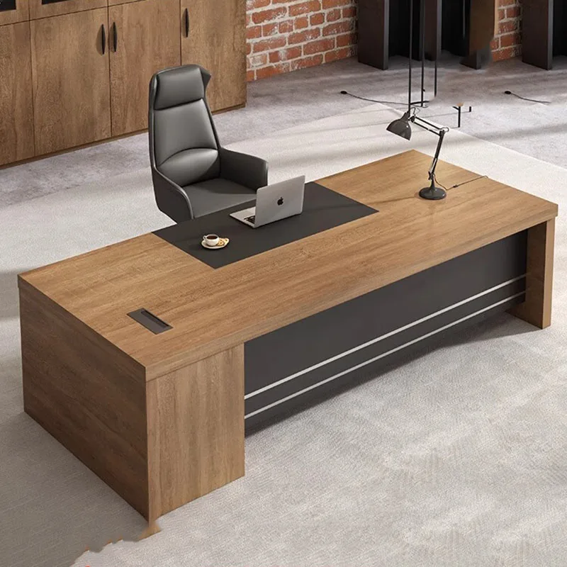 Desk Laptop Coffee Table Antique Simple Computer Executive Bedroom Floor Industrial Writing Meuble Bureau Corner Luxury Study