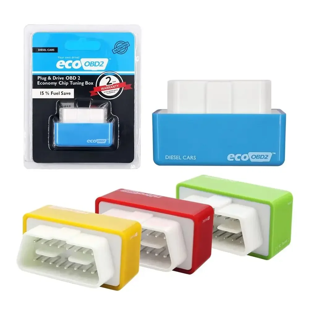 Economic OBD2 Pro Car Fuels Saver Smart Optimizer Plug & Drive Performance Chip Universal Mini Trim Saver Diesel Vehicles