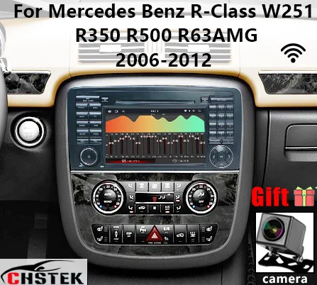 CHSTEK Navigation Car For Mercedes Benz W251 R-Class R280 R500 R300 R320 R350 Multimedia Bluetooth GPS WIFI Auto Vedio Autoradio