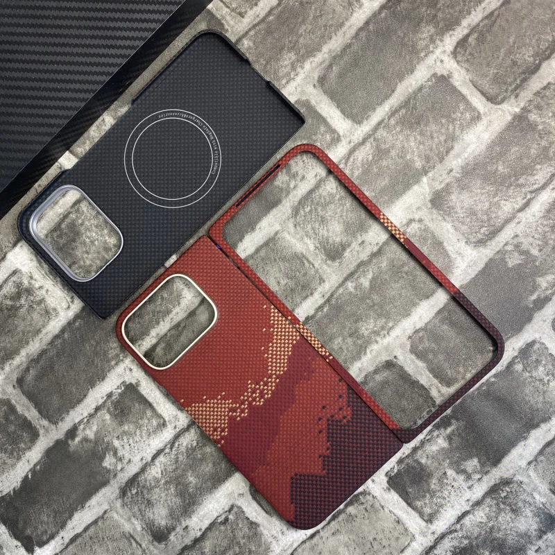 

Google Pixel 10 Pro Fold Aramid Fiber Case Ultra Slim Carbon Texture Magnetic Protective Cover Shockproof Bumper Armor