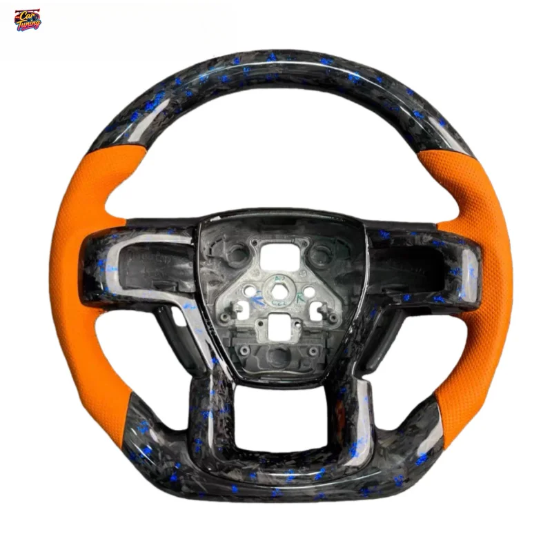 FOR Ford Ranger Raptor F150 2015 2016 2017 2018 2019 2020 Car Genuine Carbon Fiber Steering Wheel