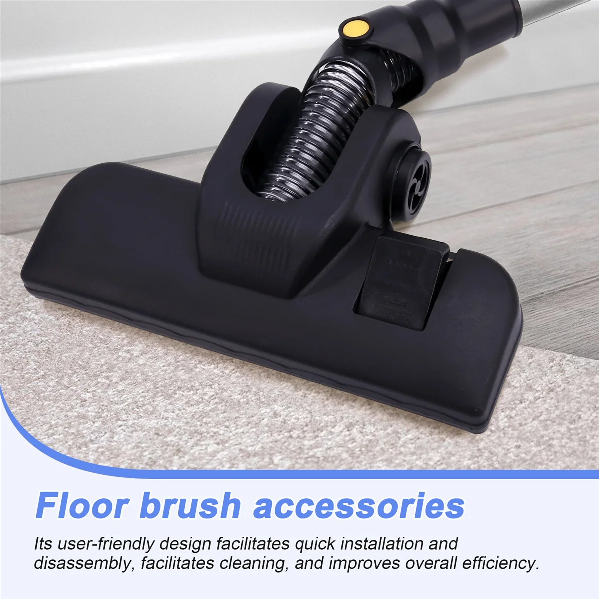 FNJK-Щетка для пылесоса, комбинированная щетка с адаптером 32 мм, аксессуары для пылесосов, насадка для пылесоса