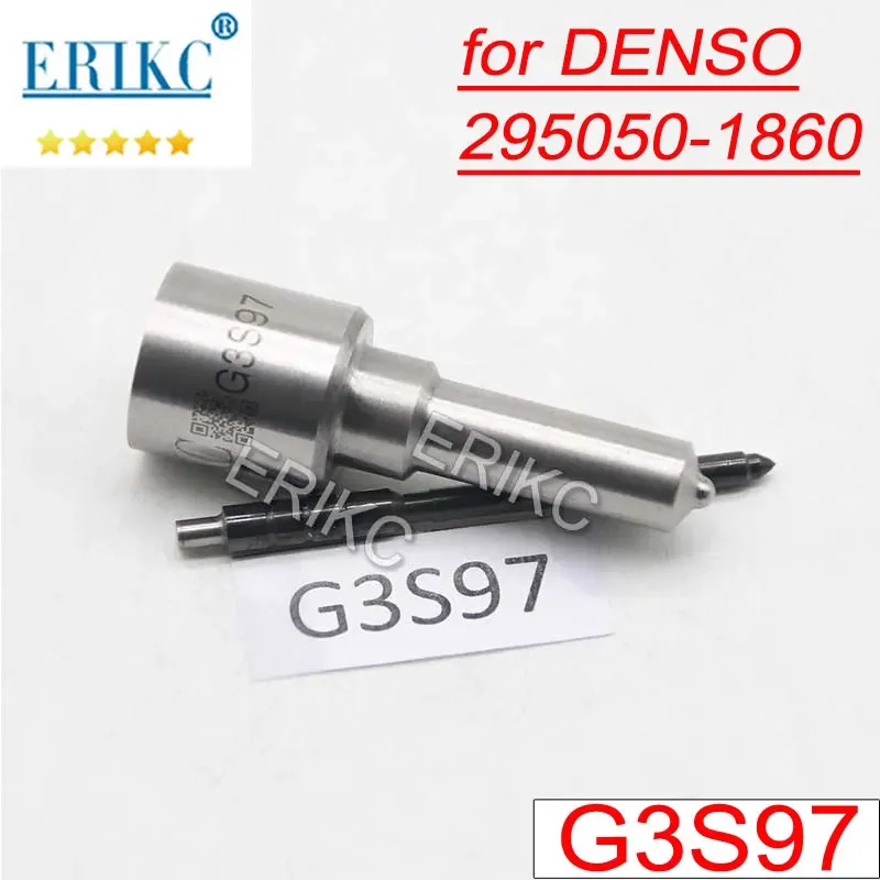 

G3S97 Diesel Injector Nozzle Tip G3 S97 High Pressure Pipe Cleaning Spray Nozzle for Denso 295050-1860 295050-1861 Atomizer