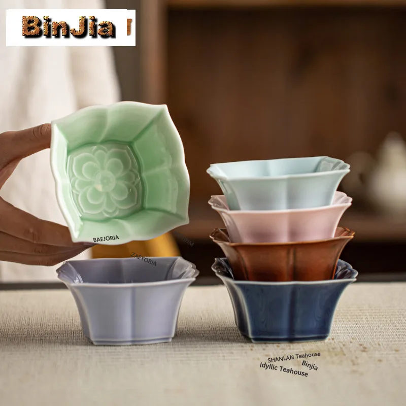 BAEJORIA Lotus Fruit Dishes Boutique Pastry Plate Refreshment Fruit Plate Cake Display Stand Plates For Food Tea Ceremony Gifts