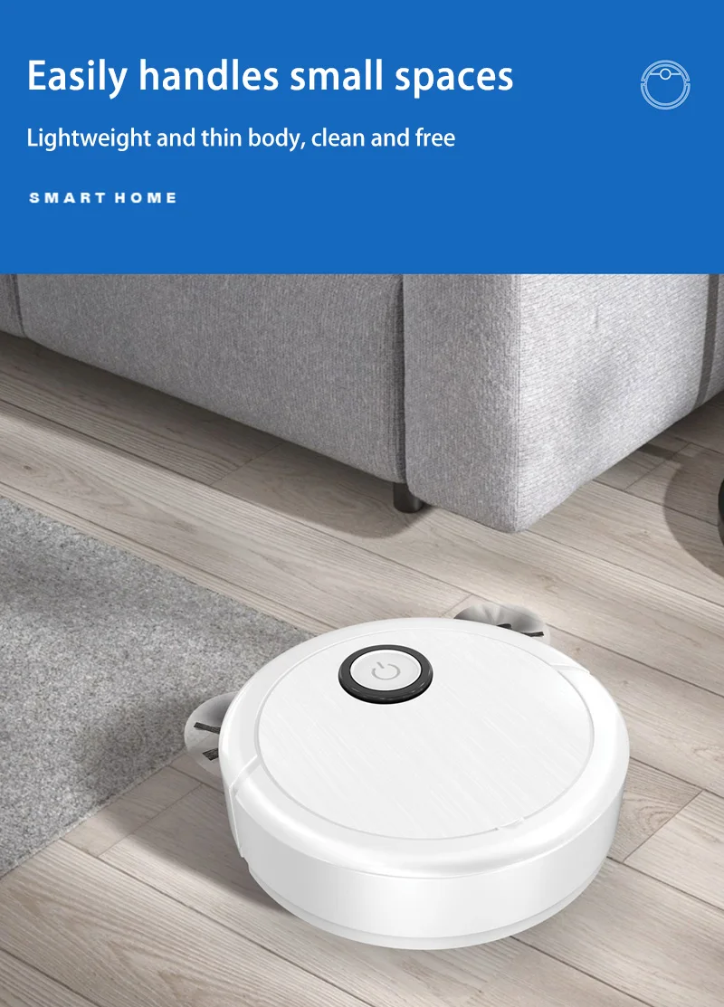 Lenovo 3-in-1 Intelligenter Roboter-Staubsauger 6000Pa Starke Saugkraft Wischfunktion Automatisches Aufladen Lasernavigation Tierhaare Hartböden – Detail 13