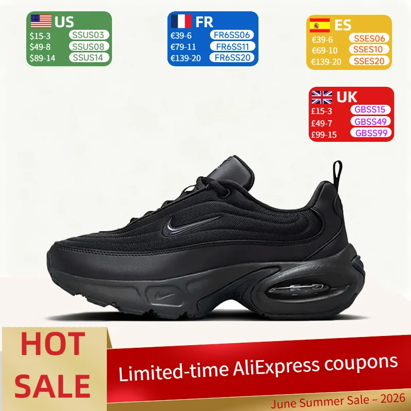 

Nike Air Max Portal Minimalist, Stylish, Comfortable, Durable, and Lightweight Low-Top Casual Shoes for Women – Black HF3053-007