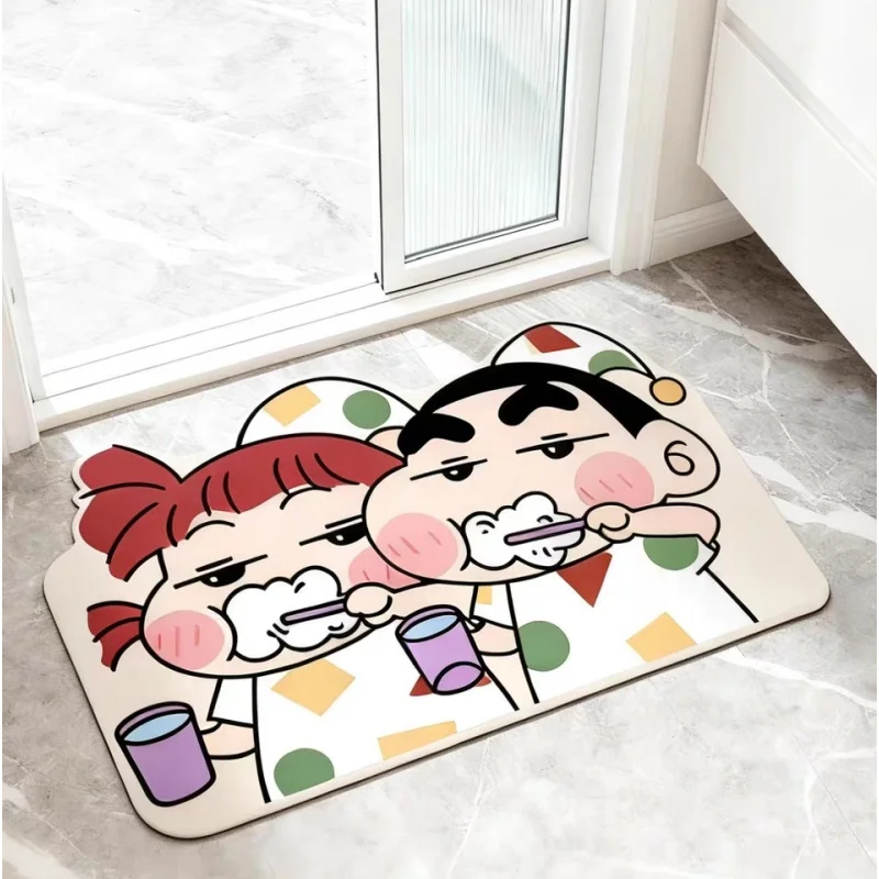 

Hot Small Diatomite Absorbent Floor Mat Non Slip Bath Mat For Bathroom Toilet Kitchen Entrance Anti Slip Entry Rug Home Decor