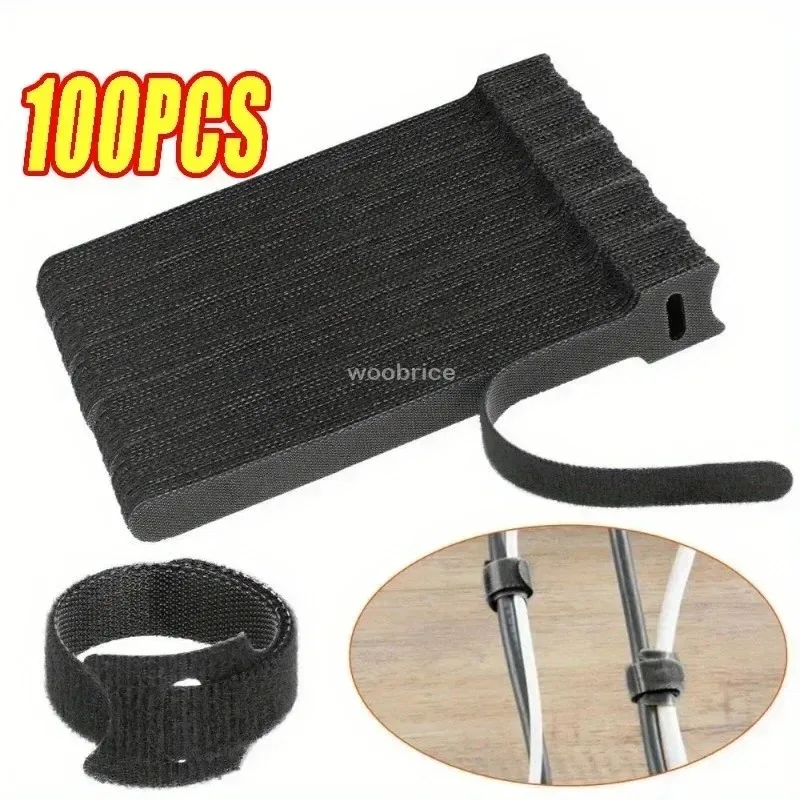 10/50pcs Cable Organizer Cable Management Cable Winder Tape Protector for Wire Ties Phone Accessories Organizador Cables