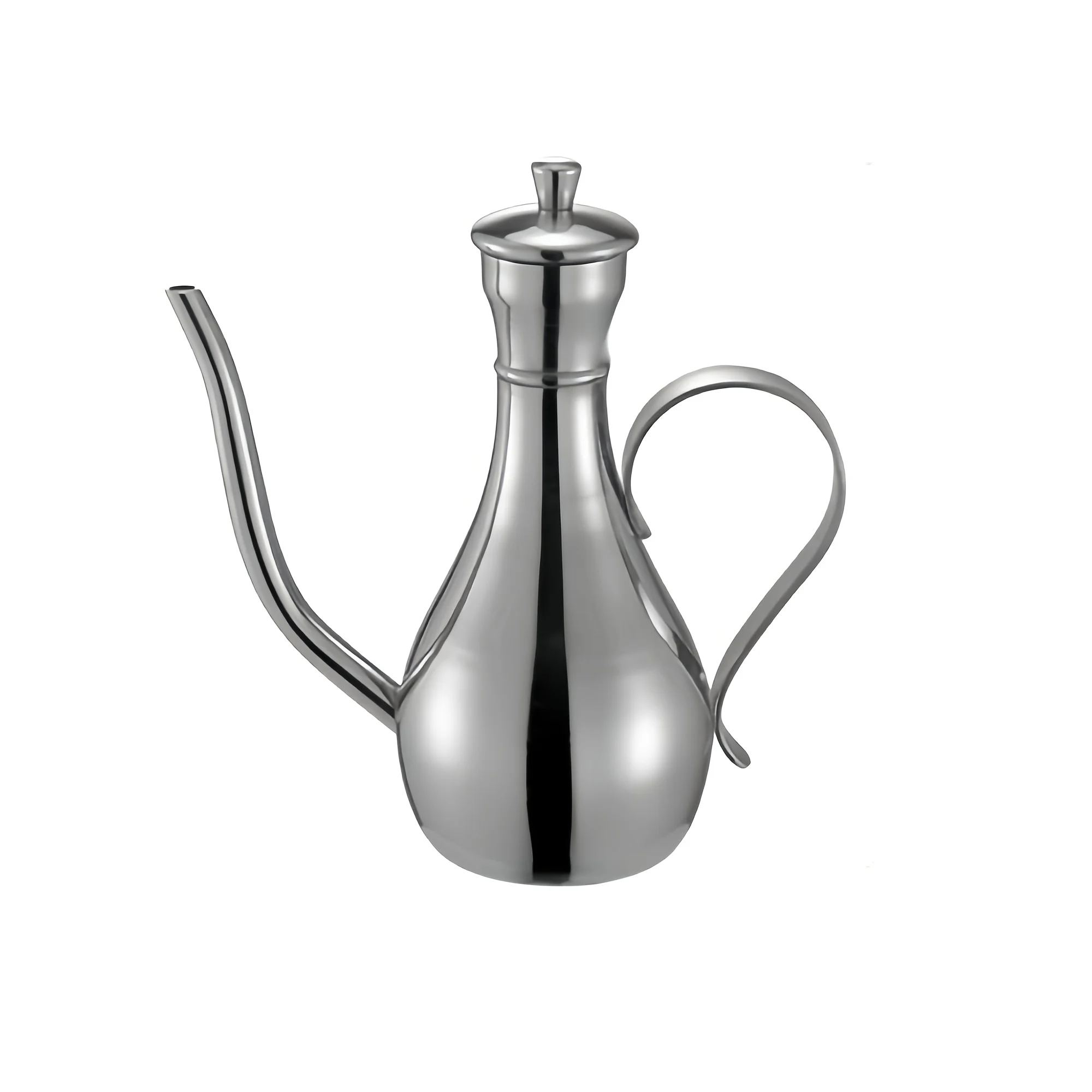 

Масленница из нержавеющей стали 304, герметичная и с функцией контроля расхода масла, пыленепроницаемая с крышкой, бутылка для кухонных приправ.