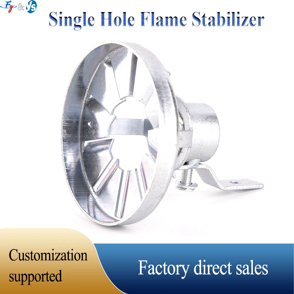 Single Hole Burner Flame Stabilizer Flame Stabilizing Disc Boilers Industrial Furnaces Diesel Oil Waste Oil Burner Accessories
