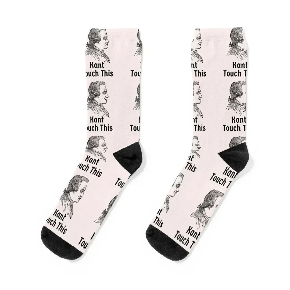 

Kant Touch This - Immanuel Kant Socks Stockings man christmas stocking Soccer colored Socks Men's Women's