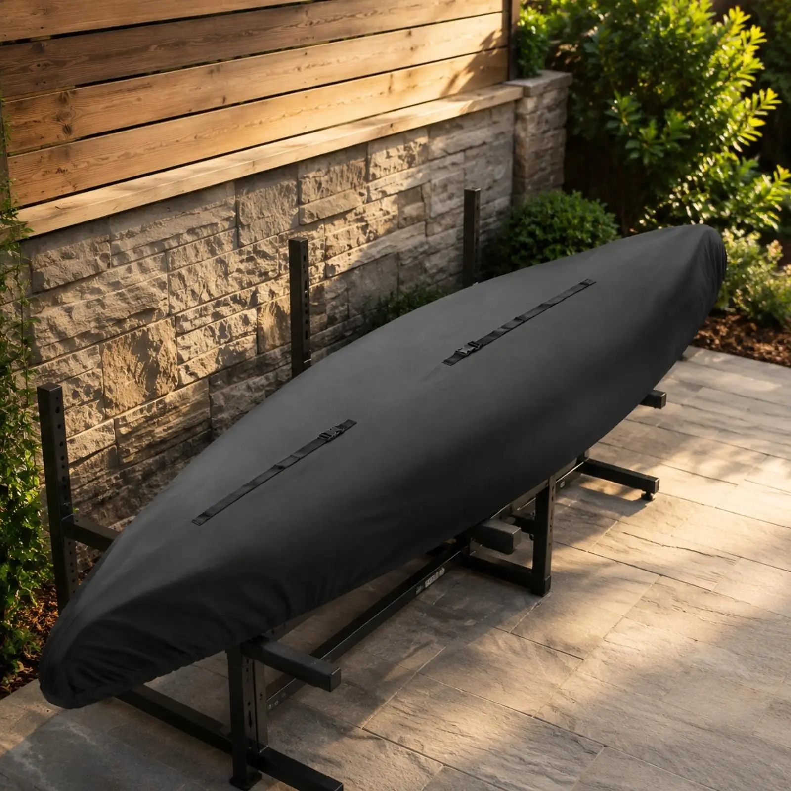 Kayak Cover Oxford Cloth Kayak Storage Cover with Drawstring Indoor Outdoor
