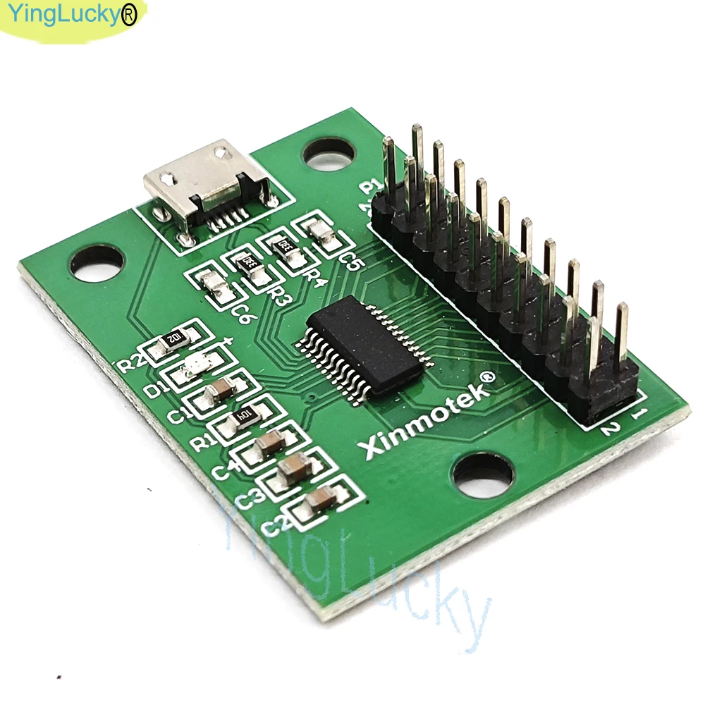 XINMOTEK XM-10/08 PS3/PC/Raspberry Pi/Android Micro USB Board Arcade Null Verzögerung Spiel Joystick taste Controller Mit Kabel – Detail 5