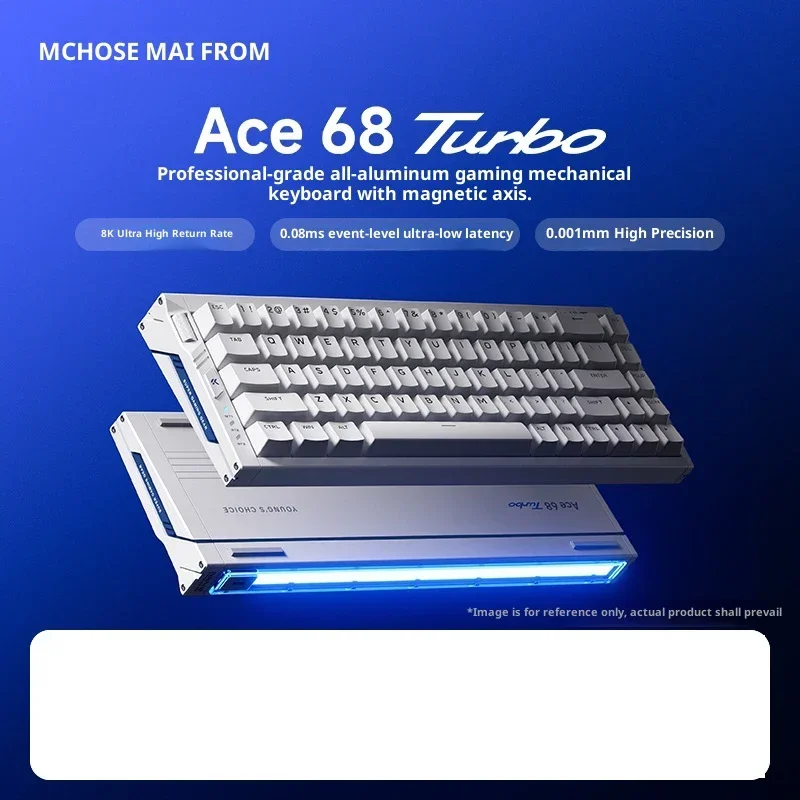 MCHOSE Ace 68 Turbo Magnetic Switch Keyboard 16K Aluminium Alloy
