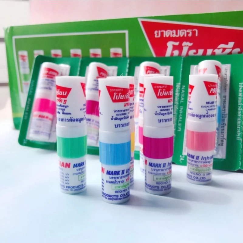 

1 шт., назальный ингалятор, лечение Таиланда, мятный цилиндр, освежение заложенности мозга, оставайтесь вверх, освежающий, снимает усталость, здравоохранение