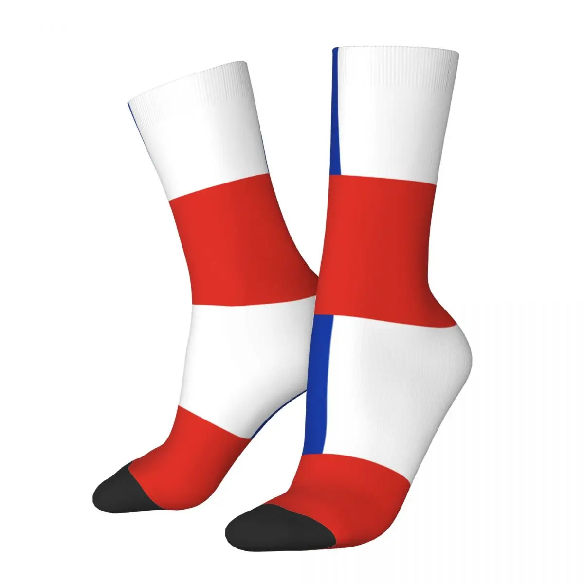 

Vintage Flag Of Chile Men's Socks Unisex Novelty Pattern Printed Happy Crew Sock Gift