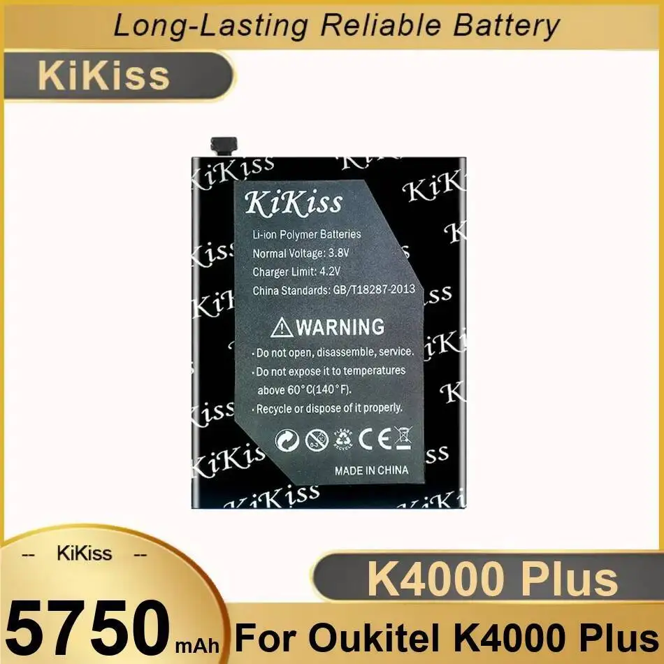 

Для Oukitel K4000 Plus аккумулятор мобильного телефона стабильный 5750 мАч долговечная производительность