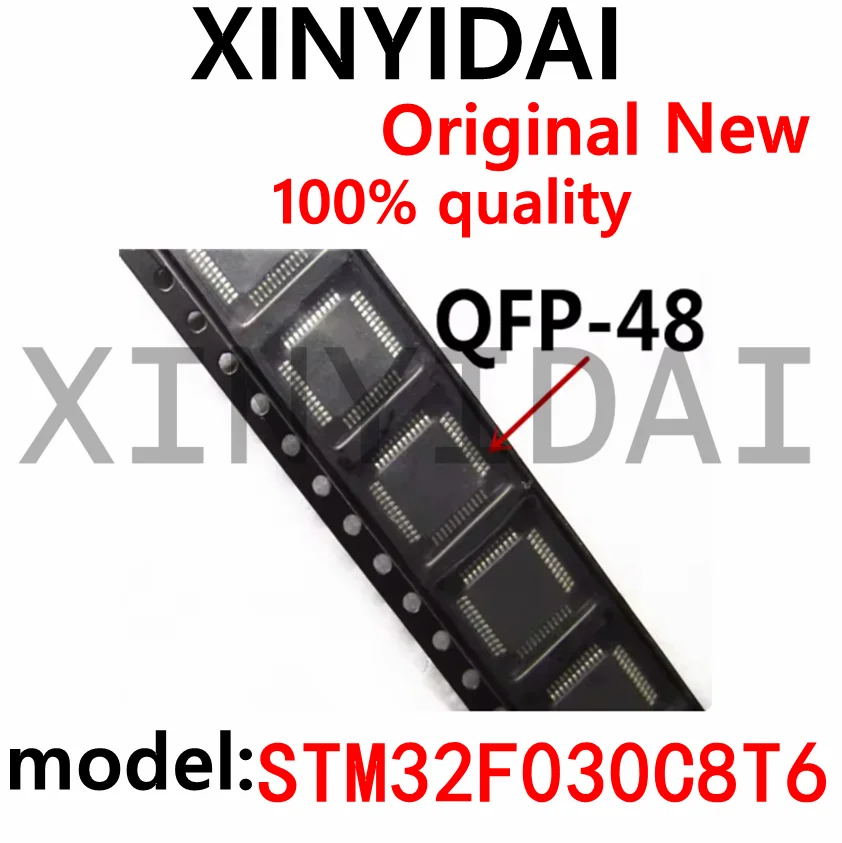 

(5piece)100% New STM32F030C8T6 STM32F 030C8T6 QFP-48 Chipset