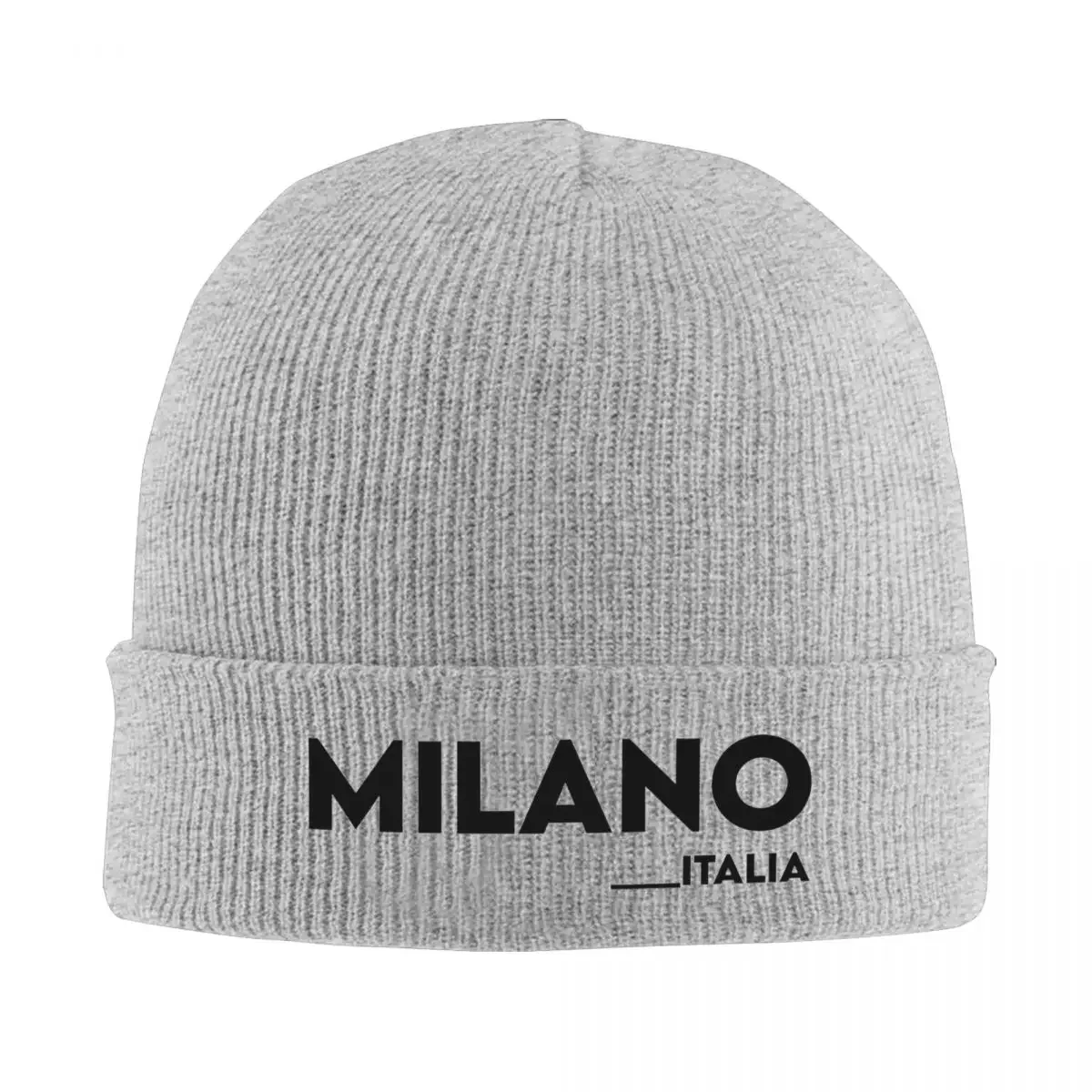 

Milano Italy Luxury Brand Knitted Hat Beanies Autumn Winter Hats Warm Casual Caps Men Women Gifts