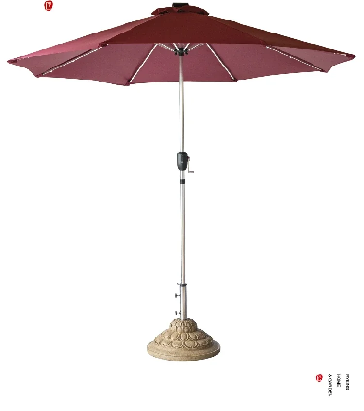 

Chinese style courtyard garden layout solar light outdoor sunshade umbrella villa courtyard umbrella courtyard sun umbrella